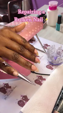 Repair  #demibeaut #repairnail #fyp #proteaglennails #proteaglennailtech ✨