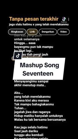 Dalem banget.. sedalam harapanmu.. #nyanyibareng #lirikgoogle #tanpapesanterakhir #jagaslaluhatimu #yangtelahmerelakanmu #foryou #dhysthetics 