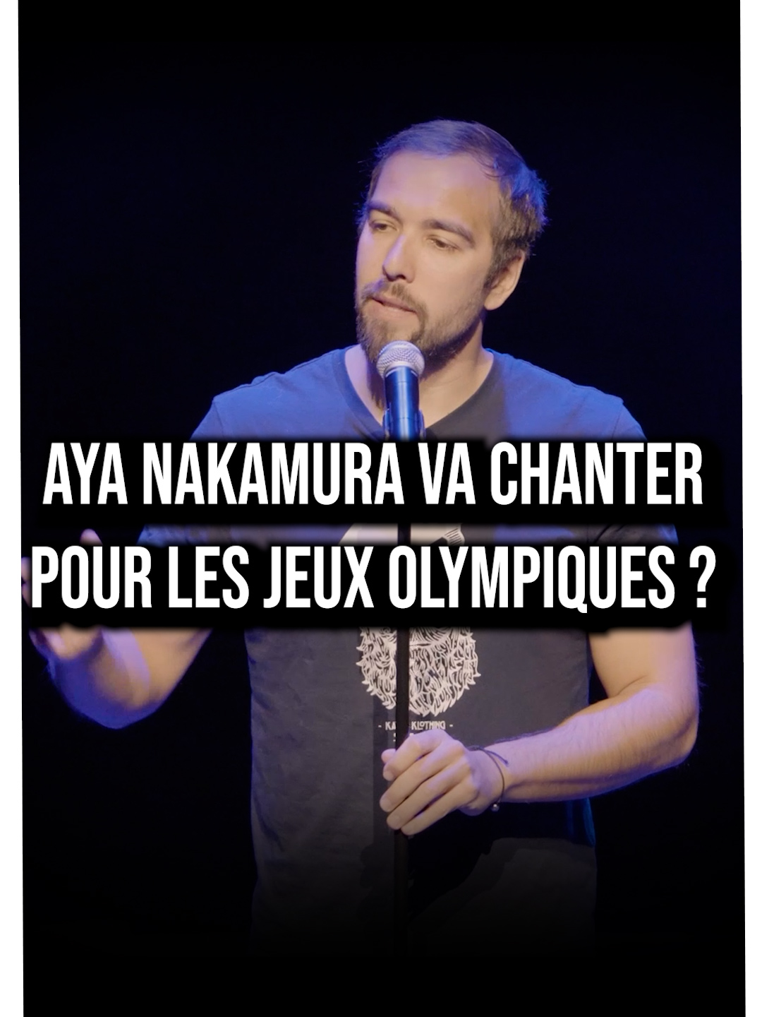 Aya nakamura va chanter pour la cérémonie d'ouverture des jeux olympiques ?  viens me voir sur scène on rigole bien. #ayanakamura