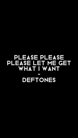 Please Please Please Let Me Get What I Want - Deftones ~💜 #songlyrics #subespañol #lyrics #deftones #thesmiths #cover 
