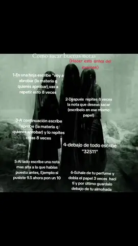 °Cómo sacar buenas notas en el examen °#xyzbca #paratiiiiiiiiiiiiiiiiiiiiiiiiiiiiiii #hechizos #Fpy #brujitips🔮 #2024 