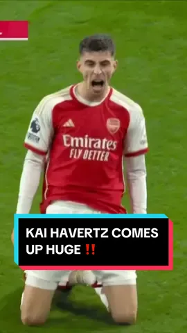 AN ABSOLUTELY MASSIVE GOAL FOR ARSENAL. IT’S KAI HAVERTZ. #PremierLeague #Soccer #football #goals #arsenal 