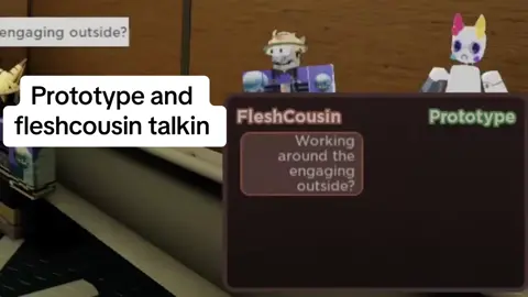 Wow! Sillies | Yeuc and prototype talking #regretevator #regretevatorprototype #prototyperegretevator #roblox 