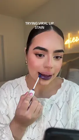 shes givingggggggg!!!  #lipstain #lipstainviral #BeautyReview #springmakeup #lipcombos #makeupreview #makeuphack #fyp #viralmakeup 