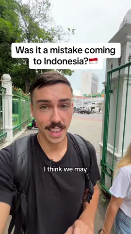 Did we make a mistake? Please let us know. We are here for a month in Indonesia starting in Jakarta. 🇮🇩 #indonesia #travel #tiktoktravel #jakarta 