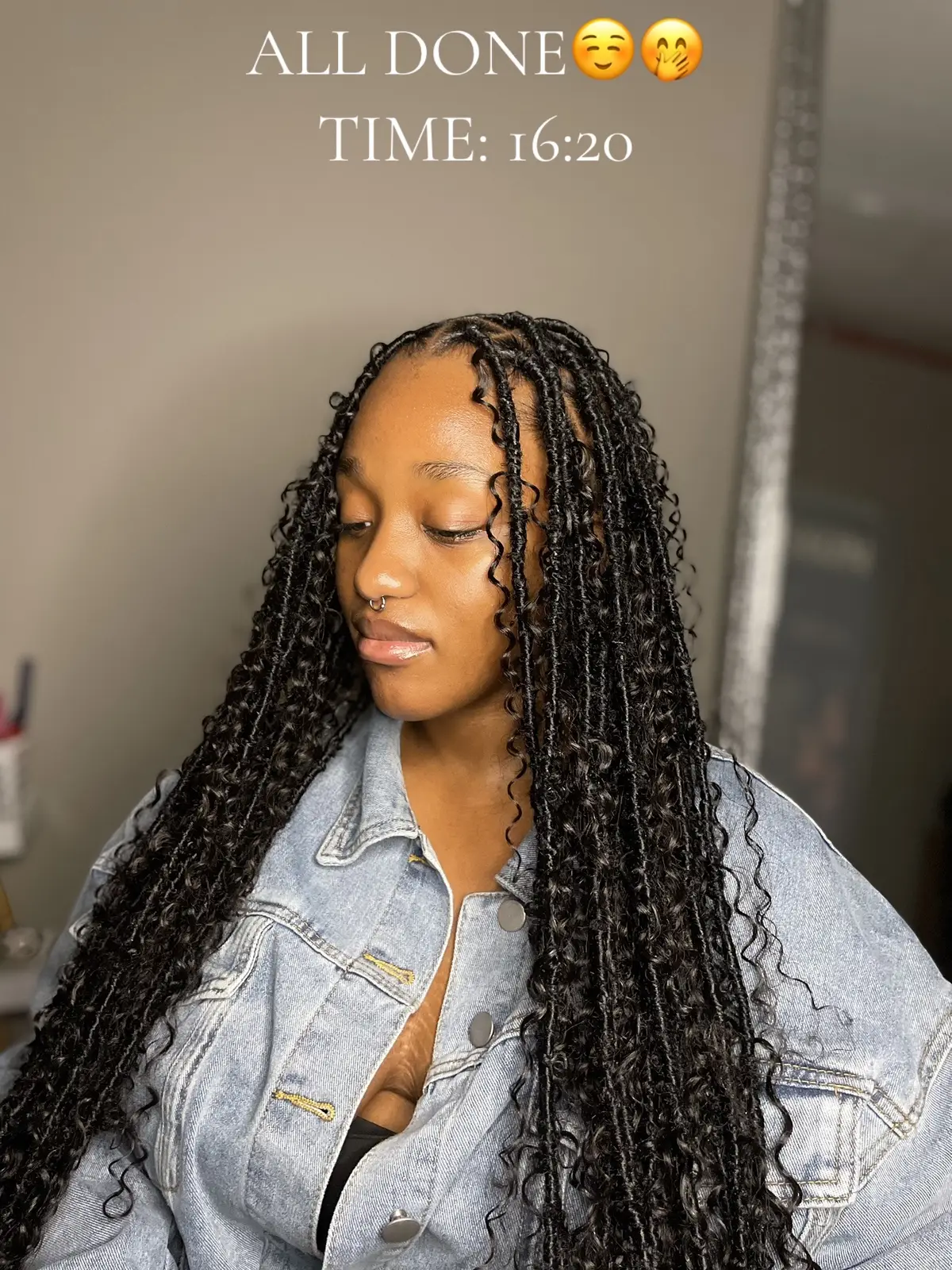 Look at how this turned out 😍😍 #bohemianlocs #locs #butterflylocs #boholocs #SmallBusiness #jhbhairstylist #goatedbyt #butterflylocstutorial #bohemianrhapsody #braids #tiktoksouthafrica 