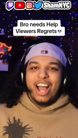 Bro needs Help💀 Twitch: Shamnyc #fyp #foryou #foryoupage #shamnyc #sham #funny #xyzbca #viral