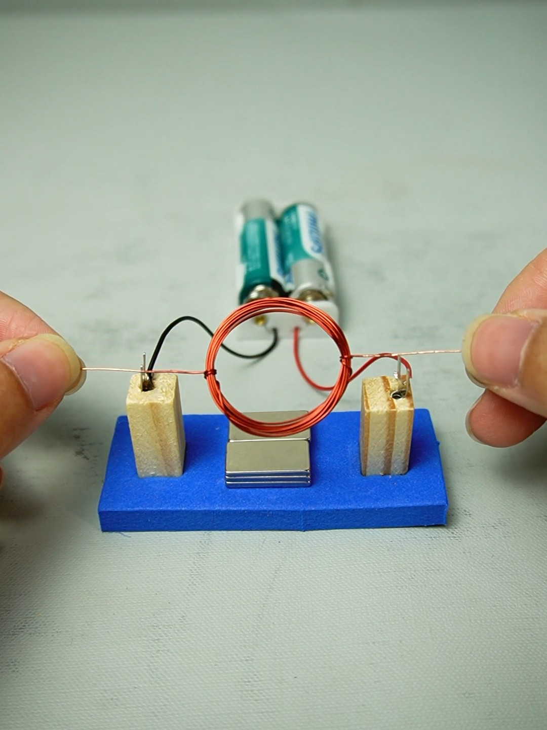 Electromagnetic induction#experiment #sience #fypシ