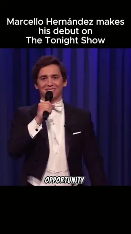 Jimmy has Marcello Hernández make his stand-up debut on The Tonight Show - After his interview #FallonTonight #TonightShow #talkshow #jimmyfallon #marcellohernandez #standup 