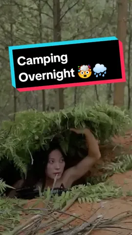 Make a trap to catch wild wolf and install hidden camera- Surprise in the Stormy Night 🌧️🏞️#camping #campingalone #campinghacks #campingtents #campingideas #cooking #campinglife #bushcraft #travel #intherain #intheforest #foryou #fypシ #fypシ゚viral🖤tiktok #campingtents #tiktok #stream 