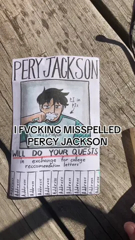 How did I make it this far #percyjackson #drawing #jjk #art 
