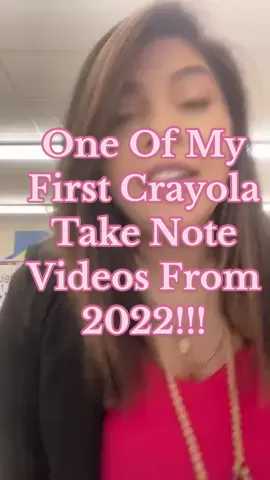 One of my first Crayola Take Note videos that went viral 2 years ago 😱 #dryerase #crayola #dryerasetok #dryerasemarker #dryeraseboard #review #rating #ratingthings #ratingmarkers #teacher #teachertok #tiktokteacher #teachersoftiktok 