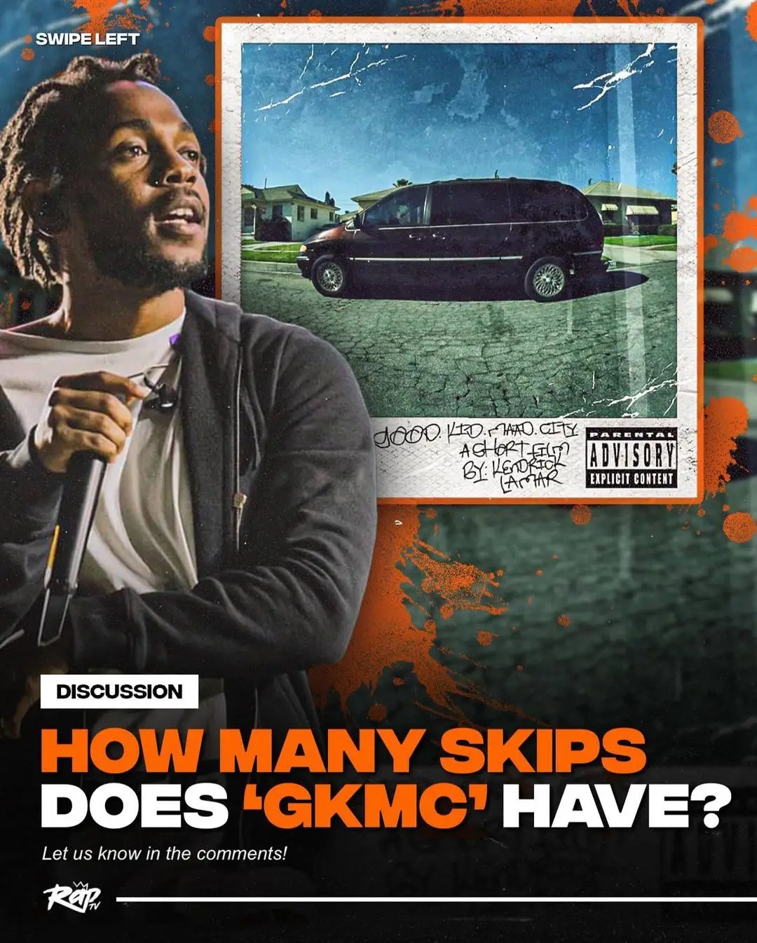 How many skips does #KendrickLamar’s GKMC have⁉️🤔 #RapTV #kendrick #kendricklamaredit 