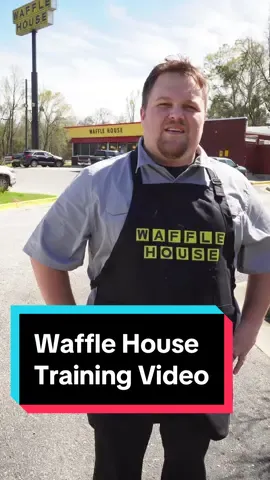 Waffle House Training Video #fyp #foryoupage #foryourpage #funny #funnyvideos #funnyvideo #comedy #south #wafflehouse #skit 