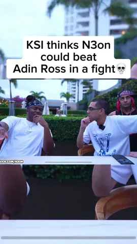 Adin Ross vs N3on who yall got?🤔@KSI @adin #CapCut #KSI #ksi #n3on #n3onclips #adinross #adinrossfunny #stream #kick #fyp #clips 