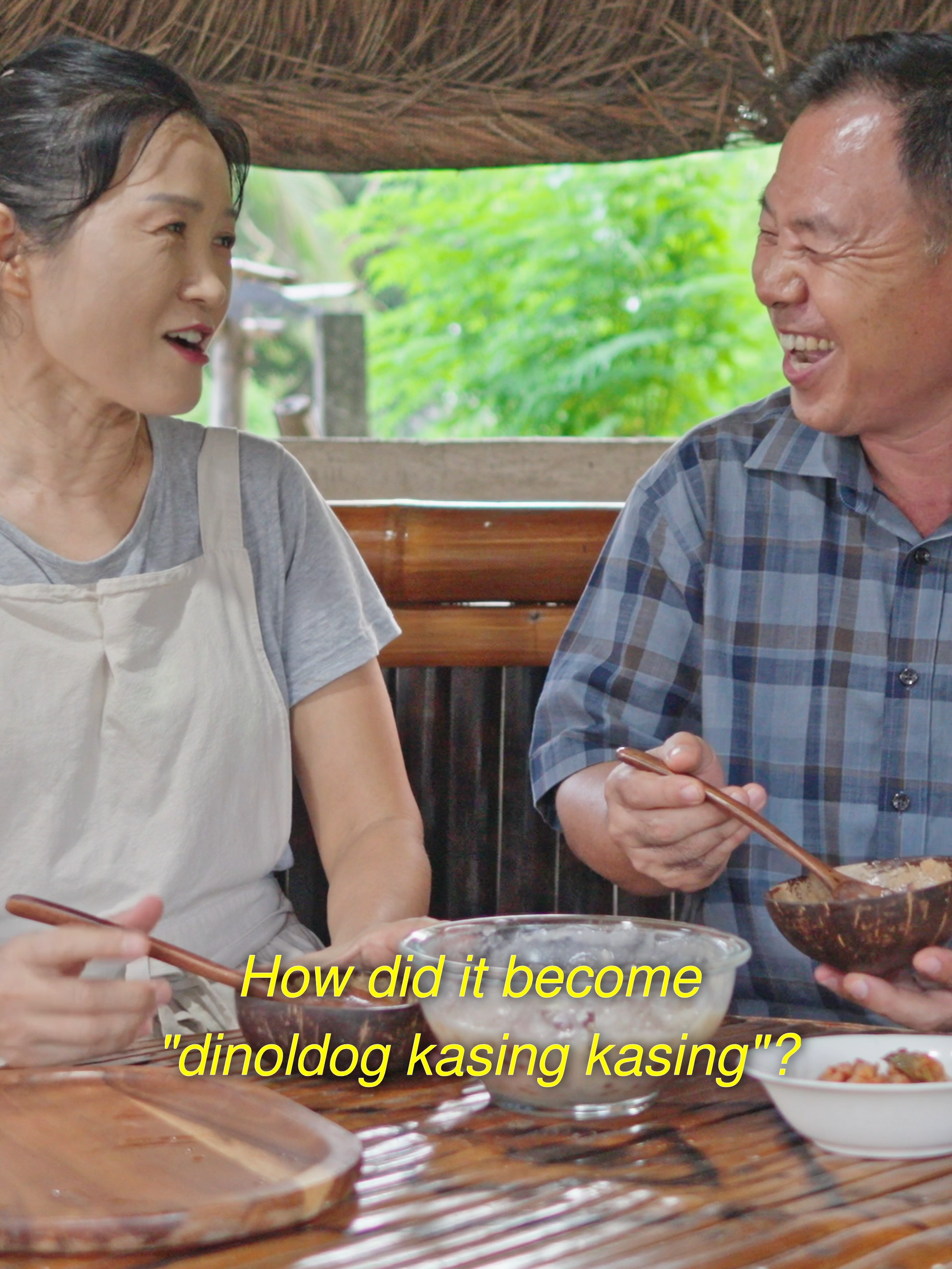 Koreans in Philippine Province Cook Filipino Food Binignit | Bisaya Dessert Soup Dinoldog #🇵🇭🇰🇷tiktokphilippineskorean  #countrysidelifestyle🍂  #binignit