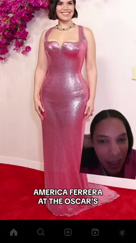 i think i like this little life #americaferrera #oscarsathome #fashionreview #thebarbiemovie #stylereview #oscars2024 #theoscars 