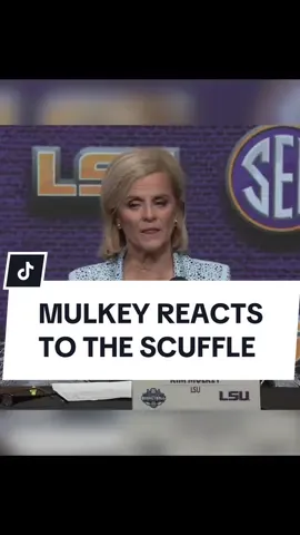 Kim Mulkey blames officiating for letting SEC Championship get too physical prior to 4th quarter altercation. (🎥 LSU Tigers on TigerBait)
