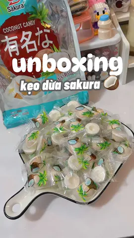 kẹo ít ngọt mà béo ngon xỉu lunn 🥰🥰#unboxing #unbox #keoduasakura #keosakura #keongon🍭 #xh #viral #xuhuong 