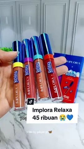 Chek'out sebelum kehabisan 💙 #imploraxrelaxa  #promomurah  #lipstikviral 