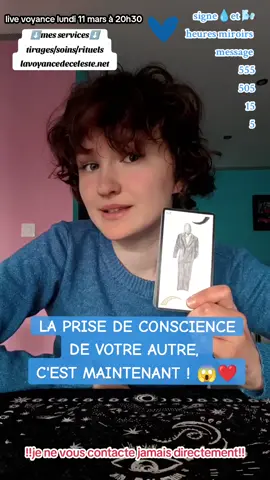 je vous attends nombreux au live de voyance lundi 11 mars à 20h30 ❤️ #tiragedecarte #tirage #guidance #tarotreading #livereading #livetarotreading #oracle #oraclereading #cartomancie #cartomancienne #voyante #voyance #medium #mediumnite #channeledmessage #channeling #messagecanalise #messagepourtoi #pourtoi #pourtoii #fyp #fypシ #fypシ゚viral #foryoupage #spiritualite #spirituality #sentimental #tiragesentimental 