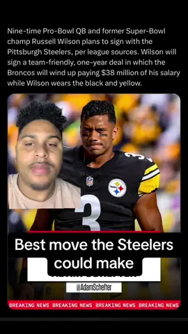 Will this work out?#russellwilson #steelers #nfl #nflfreeagency #football #sport #fyp #greenscreen 