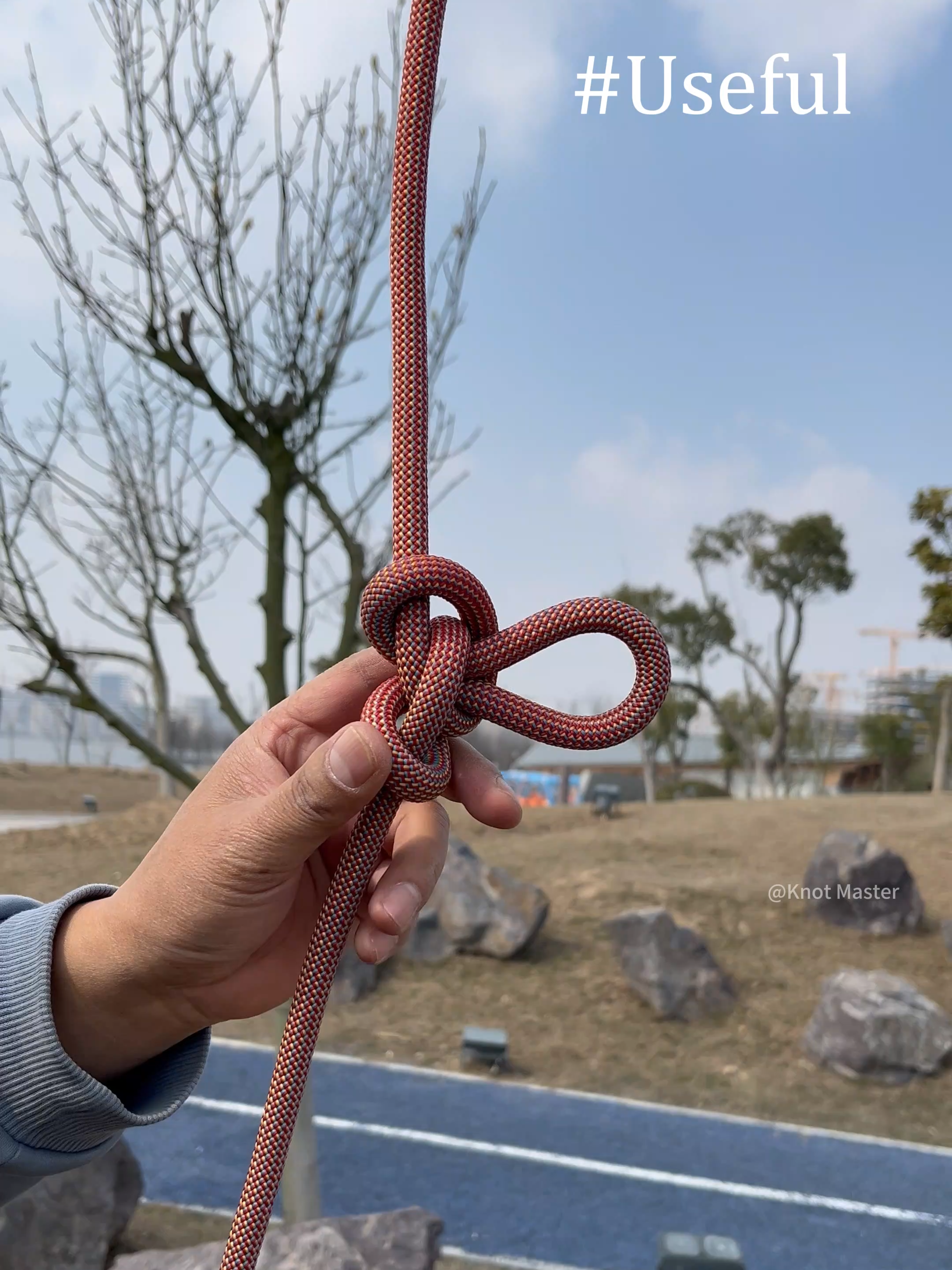 The MOST popular way to tie Butterfly Knot #knot #knots #camping #campinglife #campinghacks #campingtrip #Outdoors #outdoorsman #climbing #climbingrope #rockclimbing #Rock Climbing 8 Figure Knot #lifeskills #lifehacks #rope #ropes #ropeknot #knotsforclimbing