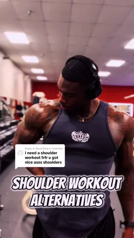 Replying to @EbolaSimp #Gym #GymTok #Fitness #Workout #Shoulders #Shoulderworkout 
