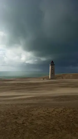 7:01pm. Rubjerg Knude Lighthouse, Denmark.