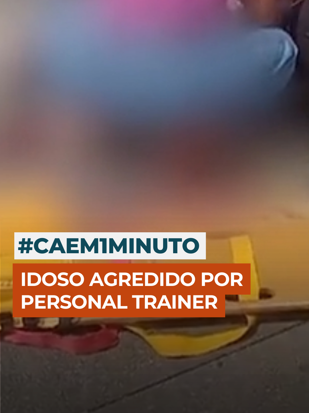 No #CAEm1Minuto, Fabíola Corrêa resume o caso de um idoso que quase acabou morto em uma briga com um personal trainer. Entenda o que aconteceu 🕑