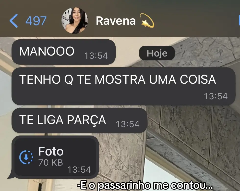 Eu gosto assim, com print e tudo 😂💅🏻🤫  @Ravena💜 @MENO JAPINHAA 