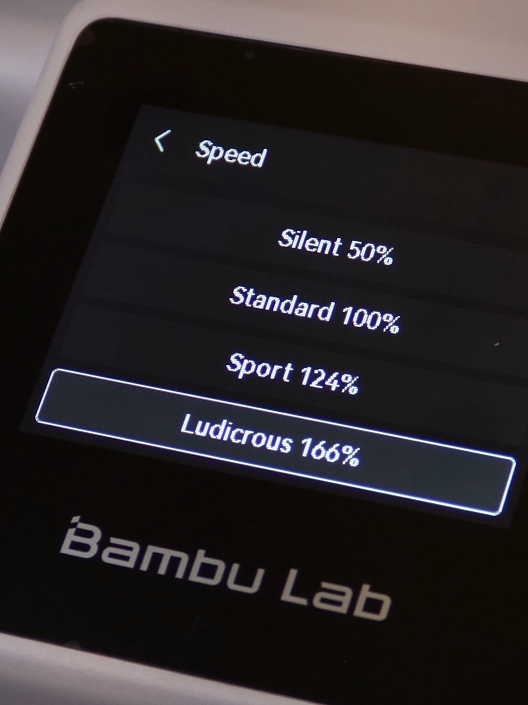 Bambu Lab A1 mini Speed Test in 166 % LUDICROUS MODE with Benchy Testing out the Bambu Labs A1 mini's fastest printing mode LUDICROUS. It has speed that is 66 % faster than the standard. Long story short, the speed is pretty impressive but the quality really takes a beating. I would only use this ludicrous speed mode in fast prototyping etc. You cannot really print anything decent with this kind of speed unfortunately. #3dprinting  #3dprint  #3dprinted  #3d  #bambulab  #bambulabs  #bambua1mini  #speedtest  #benchy