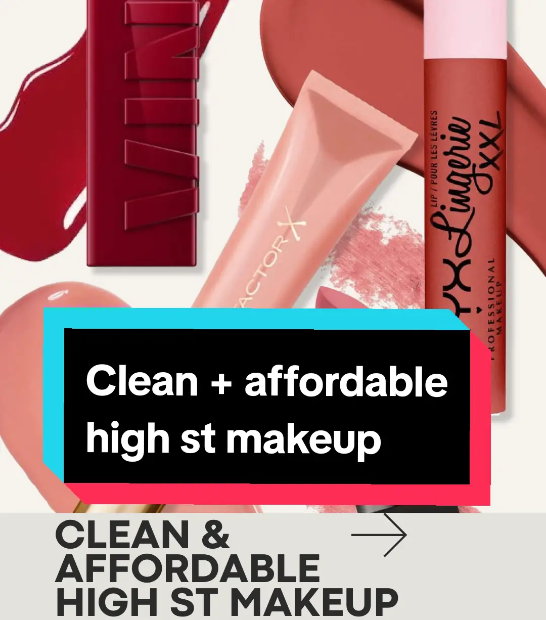 #cleanswaps #cleanbeauty #lowtox #highstreetmakeup #trendingbeauty #BeautyTok  #nontoxicliving #nontoxicbeauty  #lowtoxbeauty #yukaapp #lowtoxliving #cleangirlmakeup #cleangirlmakeuplook 