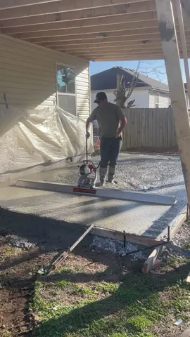 Got #anotherone laid down this morning thanks to @MBW-INC @Nick #CapCut #concrete #fyp 