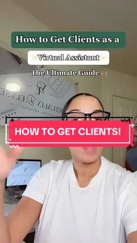 I have so many of you asking all the time for tips on how to get clients, so today, I'm sharing ALL my best tips when it comes to getting clients as a virtual assistant through social media! Have more questions? Leave them in the comments! #howtogetclients #virtualassistant #virtualassistants #virtuallydelyse #virtualassistantcoach