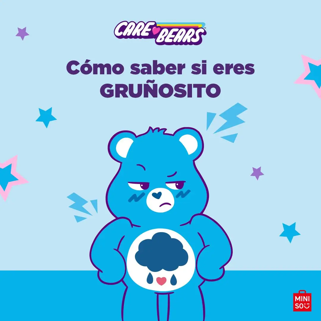 ¿Conoces a alguien con la vibra de Gruñosito? Etiquétalo en los comentarios (Aunque se enoje) 🙄💕🐻 #OsitosCariñositosXMiniso #NoSabiaQueLoNecesitaba #MinisoMexico