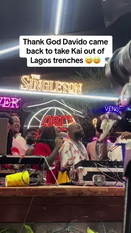 Kai Lagos trip was looking like struuuggleeee before Davido saved him #kaicenatlagos #africa  #shank