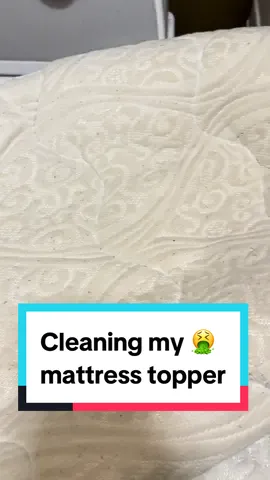 Mrs. Stewart’s is the real MVP! Check out what this product did for my embarasingly gross mattress topper. 🫣 Don’t judge me 😂   Linked in my storefront if you want to grab it!  #nomorebleach #CleanTok #laundrytok #laundryhack #amazonreviews 