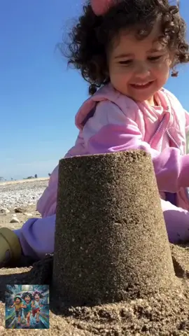 Building castles in the sand, is so satisfying. #kids #baby #funny #funnykids #crazykids #reel #fyp #sandcastle #beach #sandcastle #beachday #playinginthesand #satisfying #kidsarethefuture #sandcastlesunday