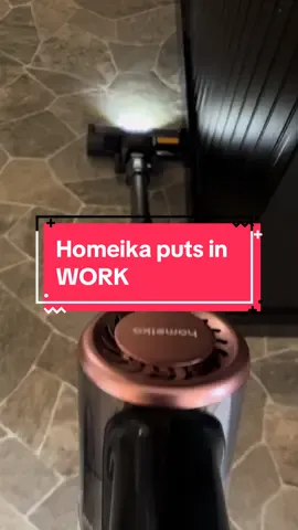 Out of all my expensive vacuums, and this is my favorite?! 😂 #contentcreators #tiktokshop #sahm #flashsale #slowsunday #CleanTok #cleaning #cleantok #springcleaning #homeika #homeikaofficial #homeikapinkvacuum #homeikacordlessvacuum 