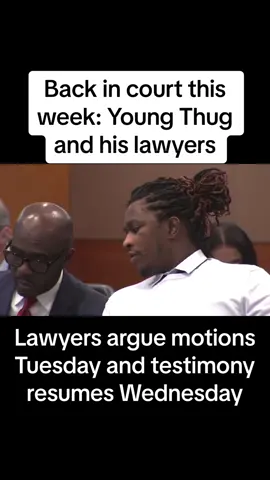 The Young Thug trial returns this week! Attorneys argue motions on Tuesday and the jury returns Wednesday for more testimony. That’s good, because I’m starting to miss everyone. Here’s a quick collection of Thugger and his lawyers, Keith Adams and Brian Steel. P.S.: The music options on TikTok sure do suck now! 👎 #ysltrial #youngthug #court #law #crime #lawyer #attorneysoftiktok 