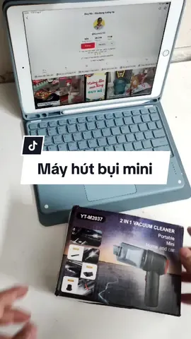 Máy hút bụi mini cầm tay, tưởng không ngon nhưng ngon không tưởng. #mayhutbuicamtay #duyne0710 #giadungtienich #giadungthongminh #xuhuong 