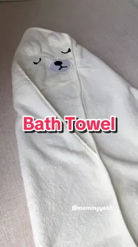meron naman pala neto, sana di na ako bumili sa mall. hehe 😂#hoodedtowel#bathtowel #babymusthaves#affordablebabyproducts