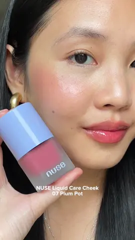 NUSE Liquid Care Cheek 07 Plum Pot เนื้อดีมากกกก เป็นน้ำๆเหลวๆ สีไม่ชัดมาก แต่สวยมากธรรมชาติมากกกกกกกกก แบบงานผิวสุดๆ ลูกรักเลยตอนนี้ สีออกชมพูออมพีชนิดๆแบบนิดเดียว ฮือ ชอบมากง่ะ เข้าไทยทีที่รักก #tiktokป้ายยา #รีวิวบิวตี้ #grwm #makeup #nuse #nuseblush #blushon #blushonviral 