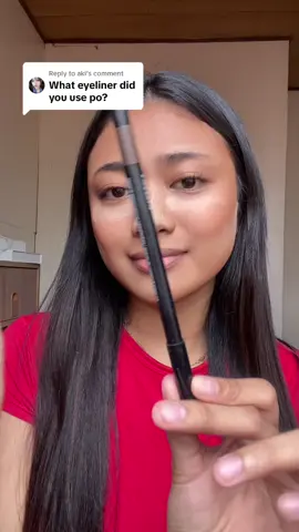 Replying to @aki i used the merzy gel liner! :) #merzy #gelliner #Eyeliner #smudgeproof 