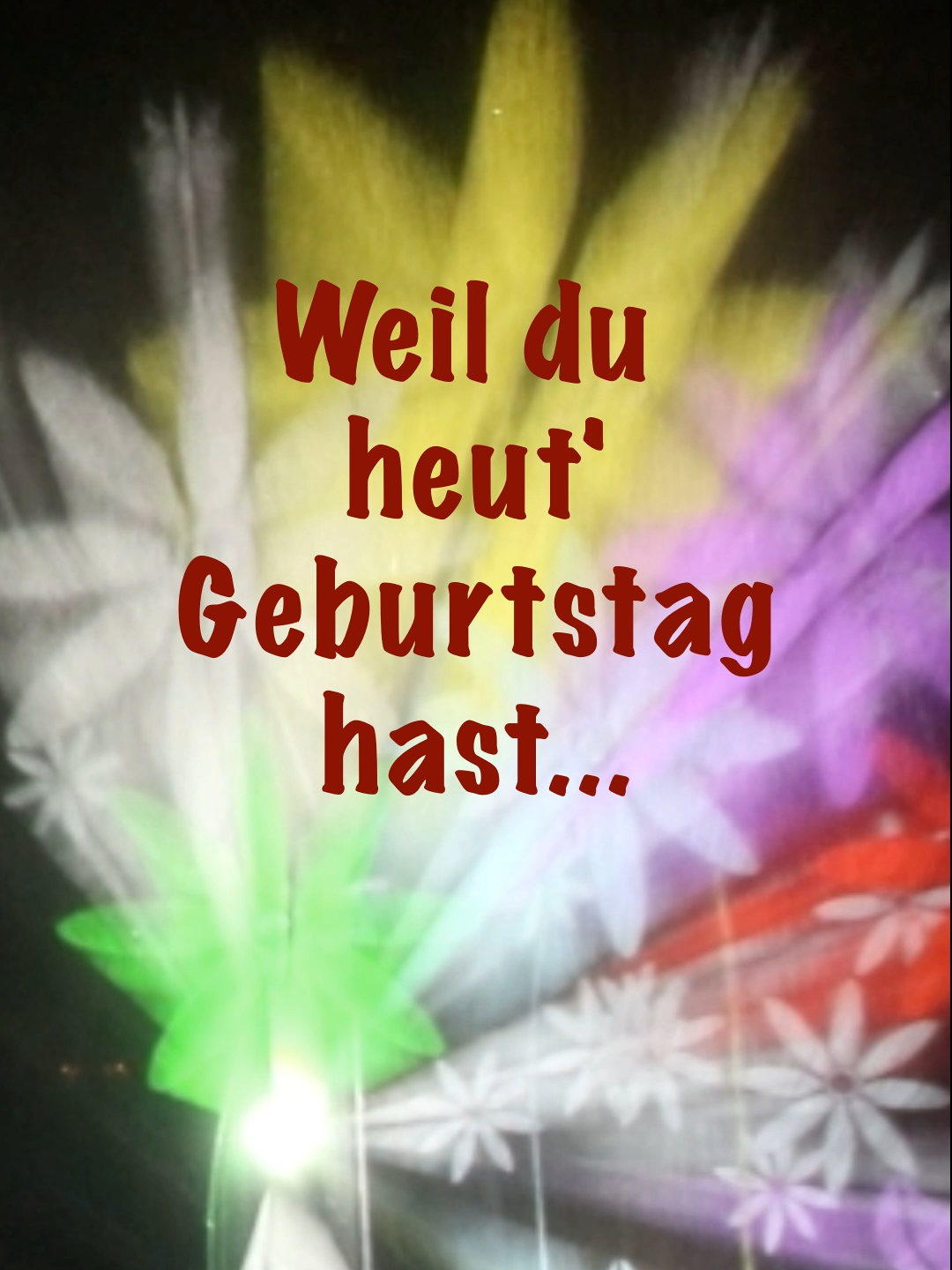 Schönes Geburtstagslied voller Gefühl, Weil du heut' Geburtstag hast...  #geburtstagslied #geburtstagslieder #geburtstag