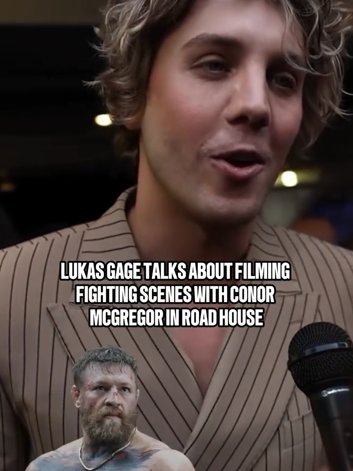 Turns out @mcgregor4k is a gentle giant! 😅 Lukas Gage talks about his role as Billy in the upcoming film ‘Road House’ #SXSW  🎥: @thedailytexan #ROADHOUSE