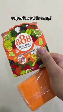 a classic! whitening w/o irritation 🥹 #888totalwhite #888totalwhitesoap #whiteningsoap #soap 