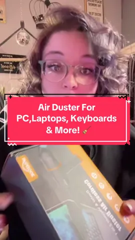 I definitely needed this to keep my Gaming PC free of dust! 🎮🗣️ #fyp #tiktokshop #gamingpc #airduster #pcessentials #GamingSetup #tidytok 