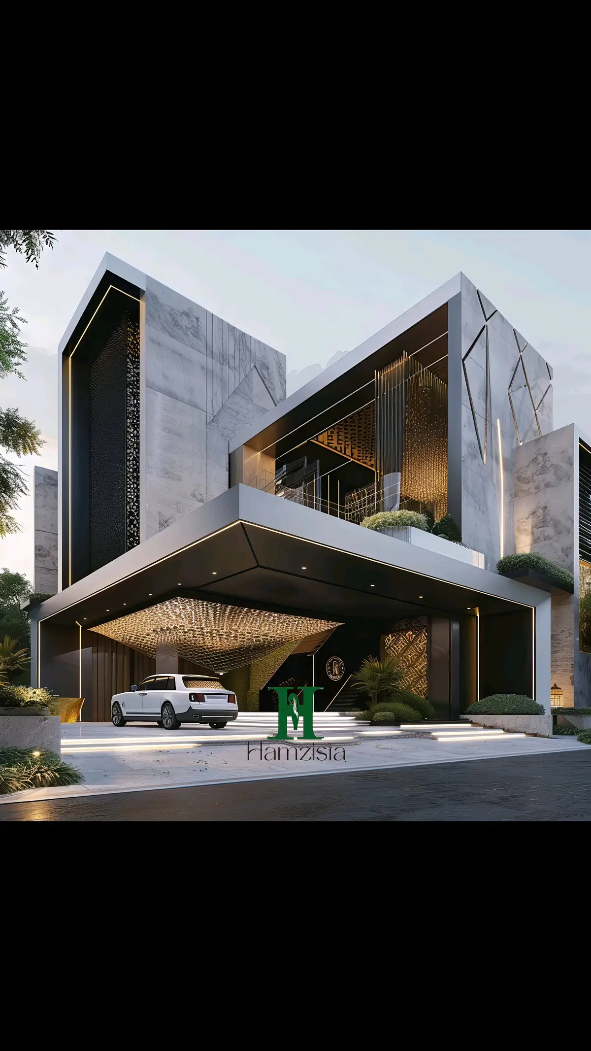 Inspired by the future, where elegance meets innovation in every detail. . . . . . . . #architecture #architecturaldesign #luxurylife #hamzista 